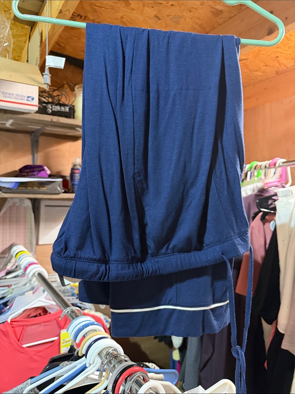 Target Navy Pull-On Maxi Skirt